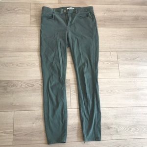 loft green pants